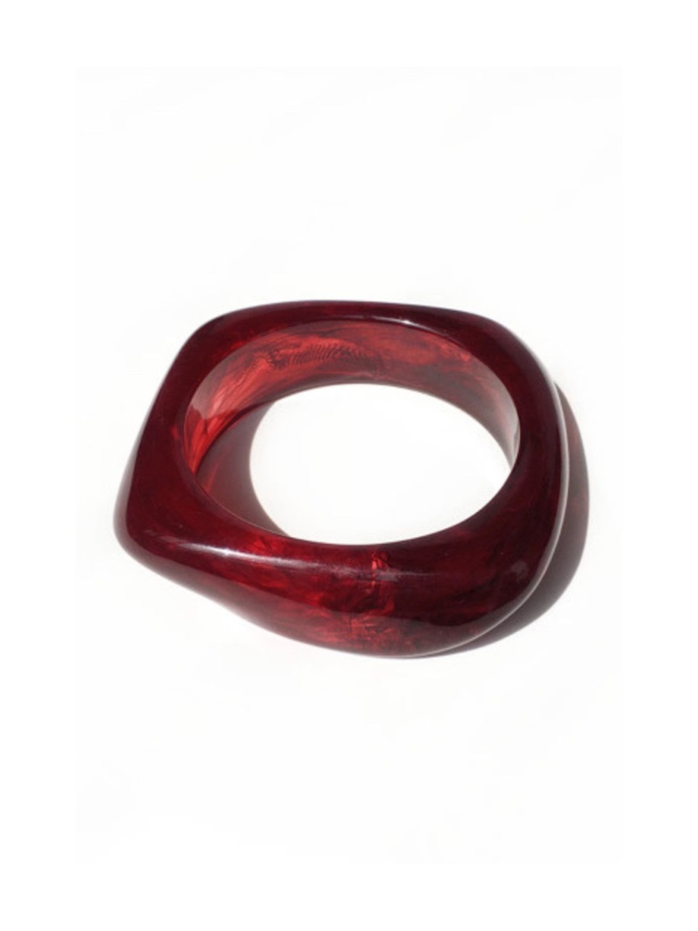 Red Resin Bangle
